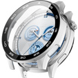 Puzdro 2v1 + tvrdené sklo pre Huawei Watch GT 5 46mm, priehľadné