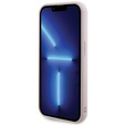 Puzdro Guess s prešívaným kovovým logom pre iPhone 15 Pro