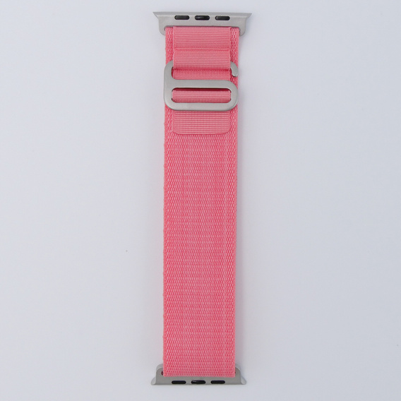 Nylonový remienok pre Apple Watch 1/2/3/4/5/6/7/8/SE/ULTRA 42/44/45/49 mm, ružový
