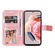 Klapkové puzdro pre Xiaomi Redmi Note 12 4G, Mandala Flower, ružové