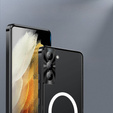 Ochranné puzdro na fotoaparát pre Samsung Galaxy S21+ Plus, CamShield MagSafe, transparentné / čierne