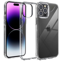 Obal na mobil pre iPhone 14 Pro, Fusion Hybrid, priehľadné