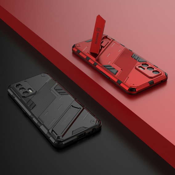 Puzdro pre Realme GT 5G, Military kickstand, modré