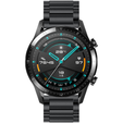 Pásik pre HUAWEI WATCH 2 3 4 5 GT GT2 GT3 GT4 GT5 PRO GT2e 2e 46MM 48MM čierny