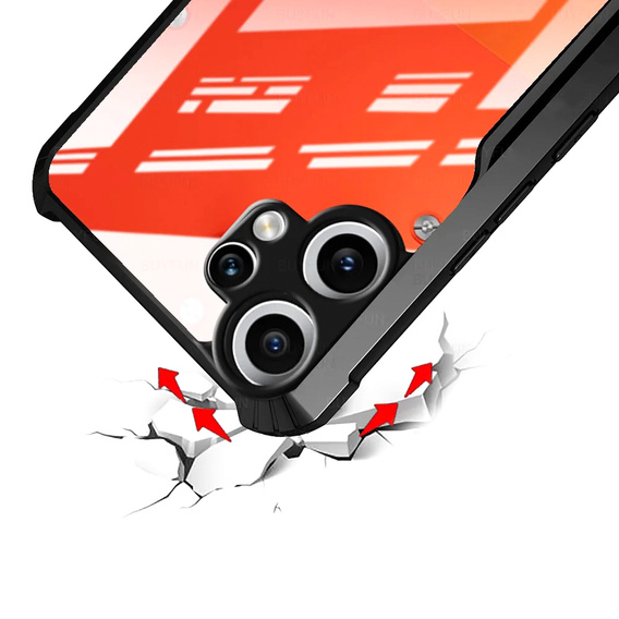 Obal na mobil pre CMF Nothing Phone 2 Pro, AntiDrop Hybrid, čierne