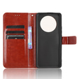 Klapkové puzdro pre Realme 11 Pro 5G / Pro+ 5G, Crazy Horse Wallet, hnedé