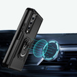 Pancierované obal na mobil pre do Samsung Galaxy Z Fold 4 5G, Nox Case Ring, čierne