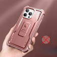Obrnené puzdro pre iPhone 13 Pro Max, Dexnor Full Body, ružové