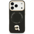 Karl Lagerfeld Big Strap Karl Metal Logo MagSafe puzdro pre iPhone 17 Pro