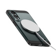 Puzdro Spigen pre Samsung Galaxy A36 5G, Tough Armor Mag MagSafe, čierne + tvrdené sklo 9H