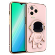 Obal na mobil pre Infinix Note 12 2023, Astronaut, ružové rose gold