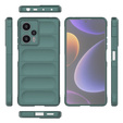 Obal na mobil pre Xiaomi Poco F5 5G, Gaming Shockproof, zelený