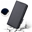 Klapkové puzdro pre Nokia X30 5G, Wallet Litchi Magnet Case, čierne