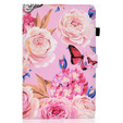 Obal na mobil pre Lenovo Tab M10 Plus 10.6 Gen 3 125F/128F, flowers and butterfly
