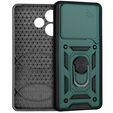 Obal na mobil pre Oppo A5 Pro 5G, CamShield Slide, zelený