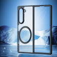 Puzdro DuxDucis pre Samsung Galaxy Z Fold6 5G, Aimo Case, pre MagSafe, transparentné / čierne