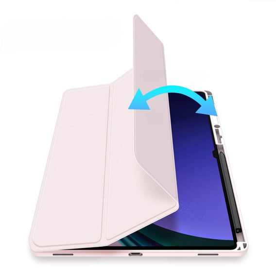 Puzdro pre Samsung Galaxy Tab S10 Ultra, Dux Ducis TOBY, ružové