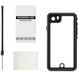 Vodotesné puzdro IP68 pre iPhone 7/8/SE 2020/SE 2022, čierne