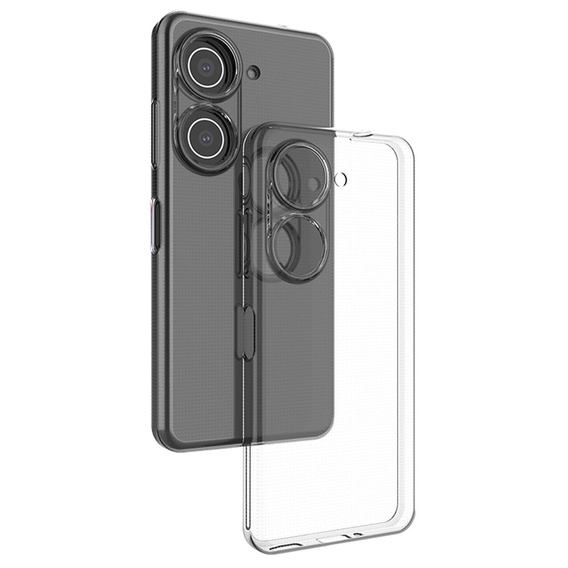 Tenké puzdro pre Asus Zenfone 9 5G / 10 5G, Slim, priehľadné