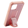 Obrnené puzdro pre iPhone 13 mini, Dexnor Full Body, ružové rose gold