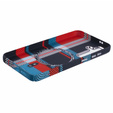 Puzdro pre Samsung Galaxy S25+ Plus, Carbon Fiber MagSafe, modrá / červená