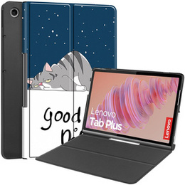 Puzdro pre Lenovo Tab Plus, Smartcase, cat