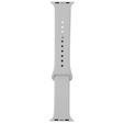 Pasek Silikonowy do Apple Watch 1/2/3/4/5/6/7/8/SE/ULTRA 42/44/45/49mm, Czarny