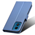 Klapkové puzdro pre Motorola Moto G24 / G24 Power / G04, Wallet Smart Magnet, modré