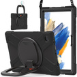 Detské puzdro pre Samsung Galaxy Tab A8 10.5 SM-X200 SM-X205, pancierované s popruhom, modré