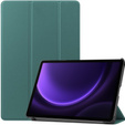 Puzdro pre Samsung Galaxy Tab S9 FE, trojskladové, zelené
