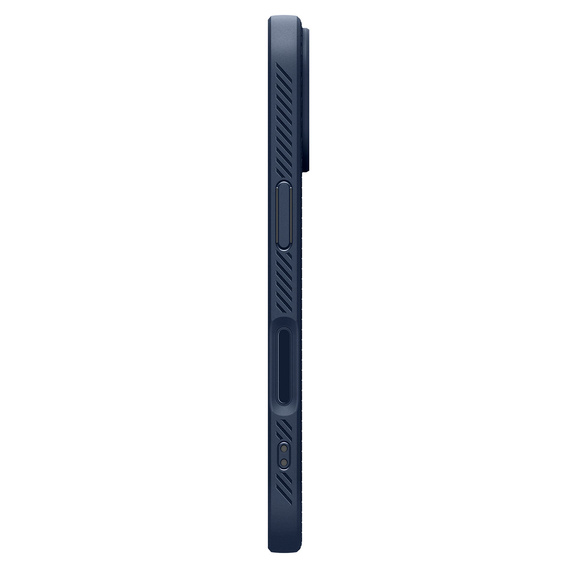 Puzdro Spigen Liquid Air pre iPhone 17, námornícka modrá
