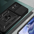 Obal na mobil pre Motorola Moto E13, CamShield Slide, čierne