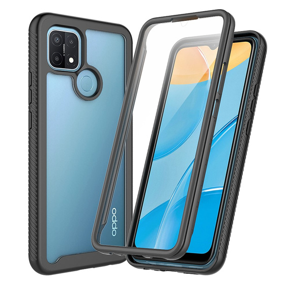 Puzdro pre Oppo A15 / A15S, Shockproof, s fóliou, modré