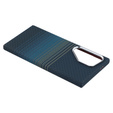 Puzdro pre Samsung Galaxy S25 Ultra, Carbon Fiber MagSafe, modré