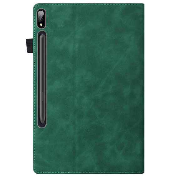 Puzdro pre Samsung Galaxy Tab S10 FE+ Plus, Classic, s priestorom pre stylus, čierne