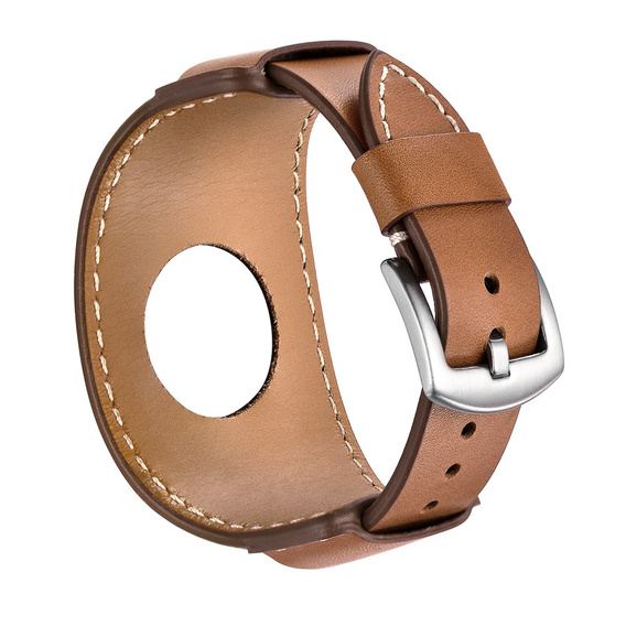Kožený remienok pre Apple Watch 1/2/3/4/5/6/7/8/SE/Ultra 42/44/45/49 mm, hnedé