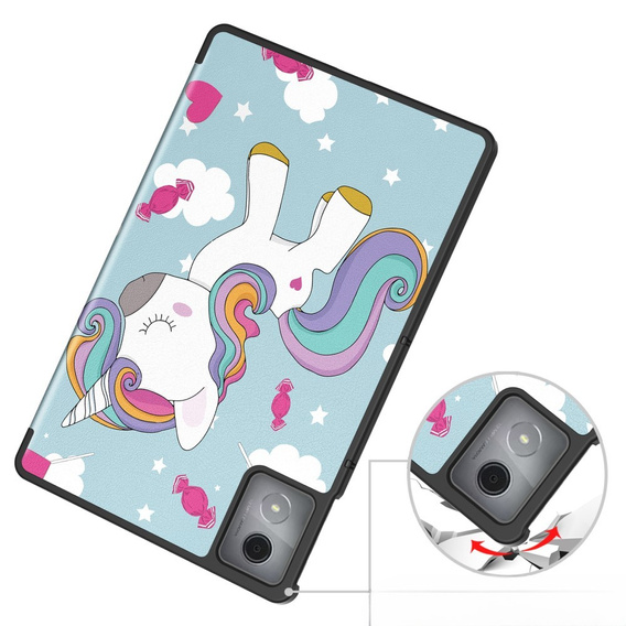 Puzdro pre Lenovo Tab K11 Plus, Smartcase, unicorn
