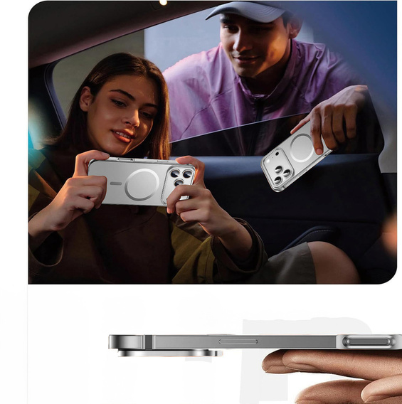 Kovové puzdro pre MagSafe pre iPhone 17 Pro Max