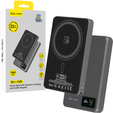 Blavec Power Bank 10000mAh BJ-03 Slim 13,5 mm - Typ C - 22,5 W, MagSafe 3v1 - sivá