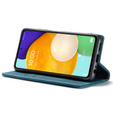 CASEME puzdro pre Samsung Galaxy A53 5G, Leather Wallet Case, zelený