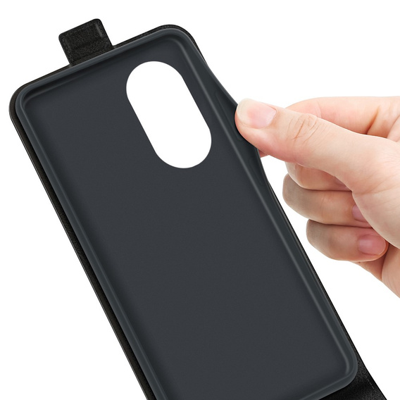 Klapkové puzdro pre Motorola Edge 30 Pro, Flip, čierne