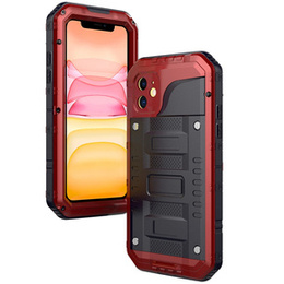 Obrnené puzdro pre iPhone 11, R-JUST, červené