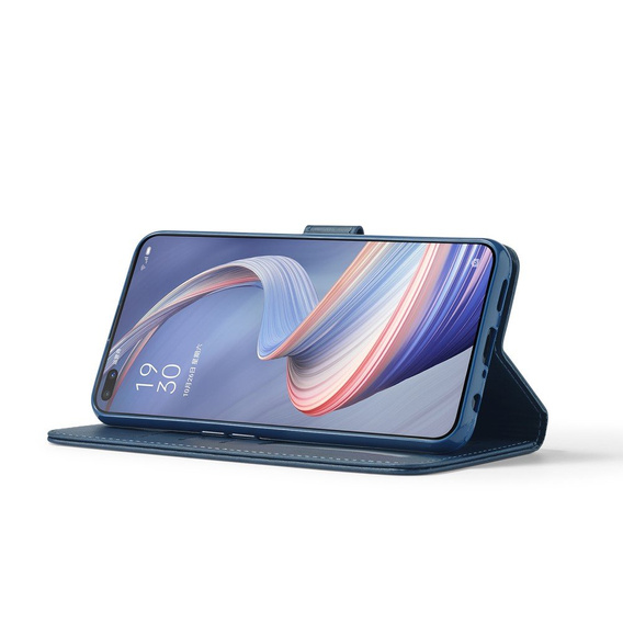 Klapkové puzdro pre Oppo Reno 4 Z 5G, LC.IMEEKE, modré