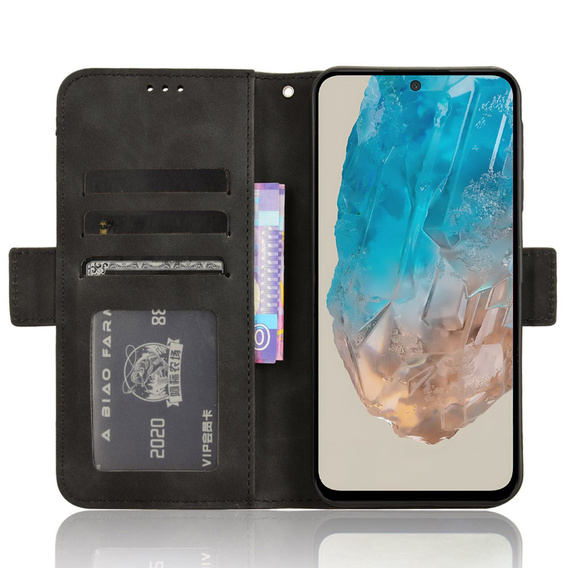 Klapkové puzdro pre Samsung Galaxy M35, Card Slot, čierne