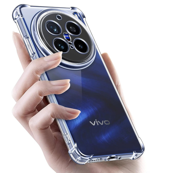 Obal na mobil pre Vivo X200 Pro 5G, Dropproof, priehľadné