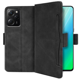 Klapkové puzdro pre Xiaomi Poco X5 Pro 5G, Card Slot, čierne