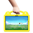Detské puzdro pre Samsung Tab A8 X200 / X205, Cute Patterns, so stojanom, žlté