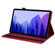 Puzdro pre Lenovo Tab P12, Classic, s priestorom pre stylus, červené