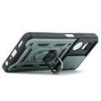 Obal na mobil pre Oppo A38 4G / Oppo A18 4G, CamShield Slide, zelený