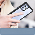 Obal na mobil pre Motorola Moto G13 / G23, Fusion Hybrid, transparentné / čierne